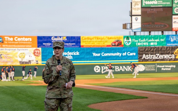 Frederick Keys host Fort Detrick Night