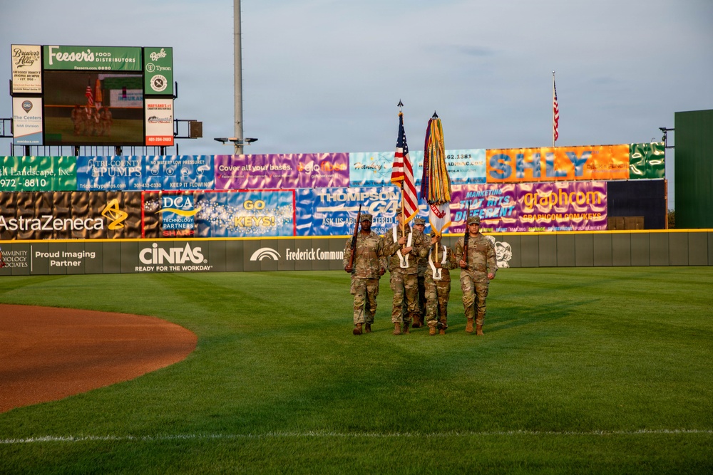 Frederick Keys host Fort Detrick Night