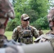 Combat medic students tested during field training