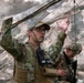 Combat medic students tested during field training