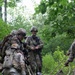 Combat medic students tested during field training