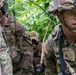 Combat medic students tested during field training