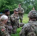 Combat medic students tested during field training