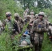 Combat medic students tested during field training