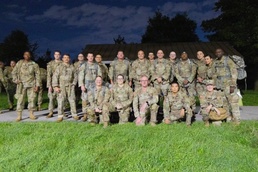 Indianapolis-area service members participate in the annual Danish Fylver March