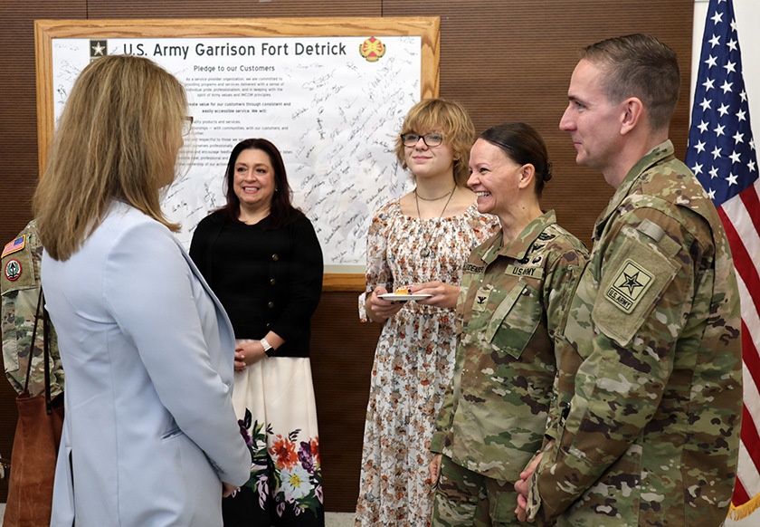 Fort Detrick Welcomes New Garrison Commander