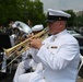 Navy Band Great Lakes Brass Quintet at the 2026 Milwaukee Air &amp; Water Show