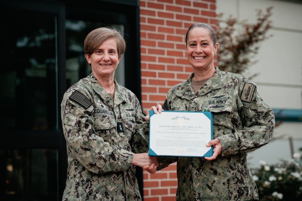 NAVSUP HQ award ceremony