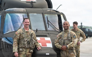 59th Aviation Troop Command Takes Delivery of the HH-60M Black Hawk Helicopter