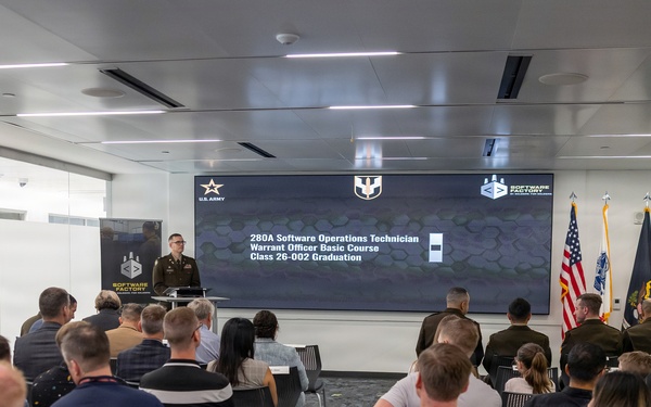 ASWF Warrant Officer Basic Course Graduation