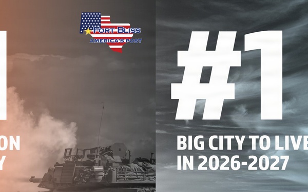 Fort Bliss named No. 1 installation in the Army, El Paso named No. 1 big city