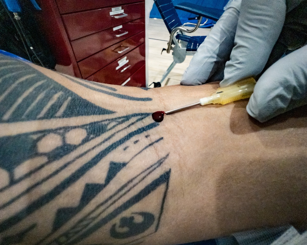 Team Holloman supports military readiness at the Armed Services Blood Program blood drive
