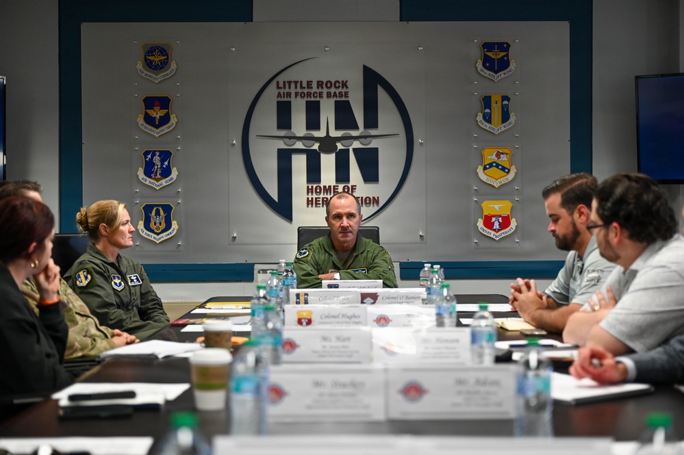 Congressional Staffers visit LRAFB