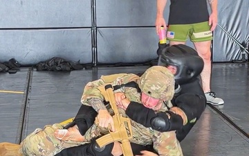 Combatives cadre set the standard