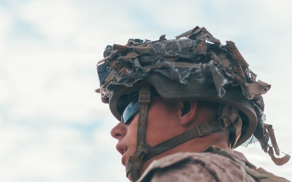 2nd Battalion 1st Marines conduct live-fire mortar range