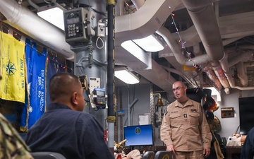 SWOBOSS Visits USS Paul Hamilton