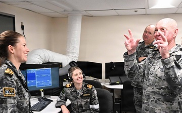 Commodore (0-7) Edward Seymour, Director General Maritime Surface and Above Water Combat, Royal Australian Navy (RAN), visit to SCSTC HQ/SCSTC ATRC