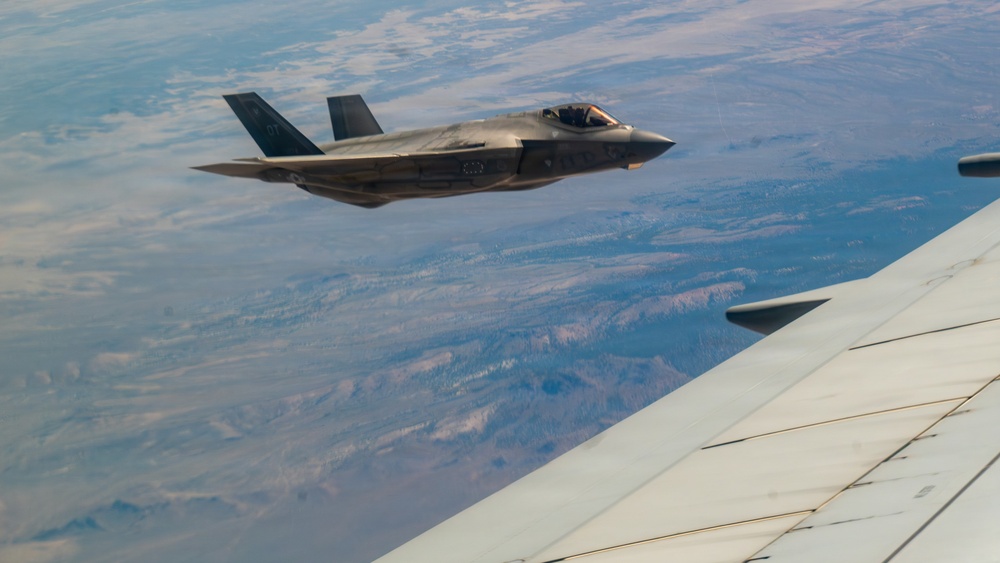 Sustaining Readiness: Travis KC-46 aircrew performs flight training