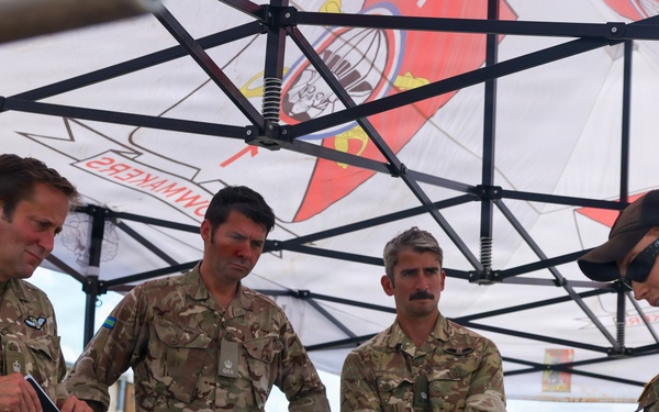 UK soldiers visit Fort Campbell
