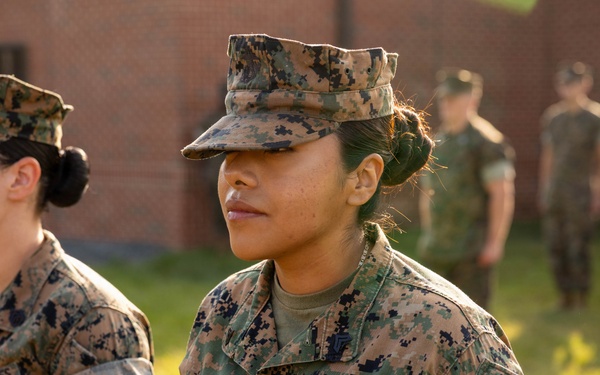 MCCOG presents Awards during Monthly Formation