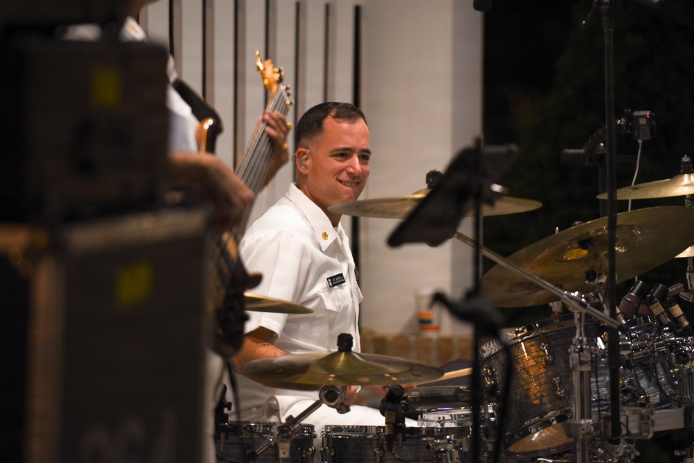 US Navy Band Cruisers Perform in South Riding