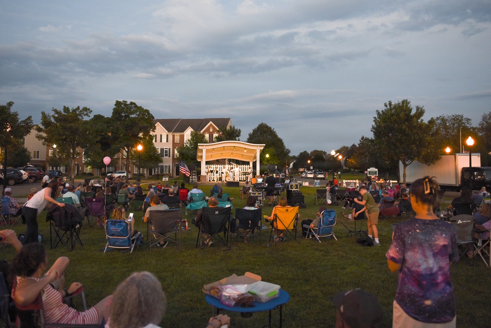 US Navy Band Cruisers Perform in South Riding