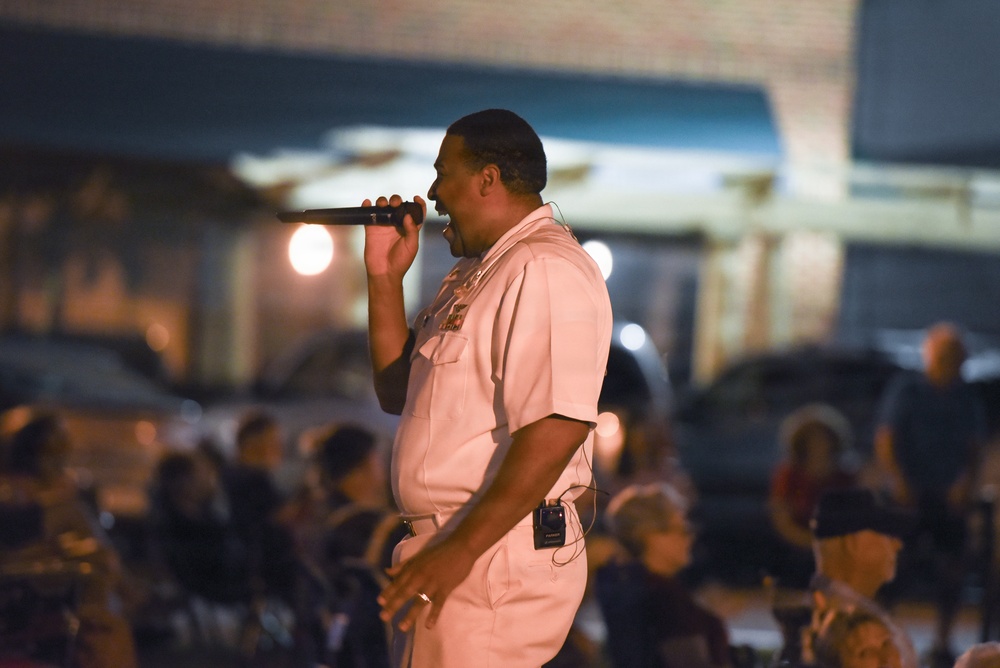 US Navy Band Cruisers Perform in South Riding