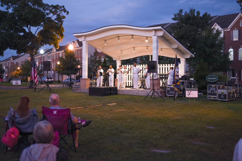 US Navy Band Cruisers Perform in South Riding