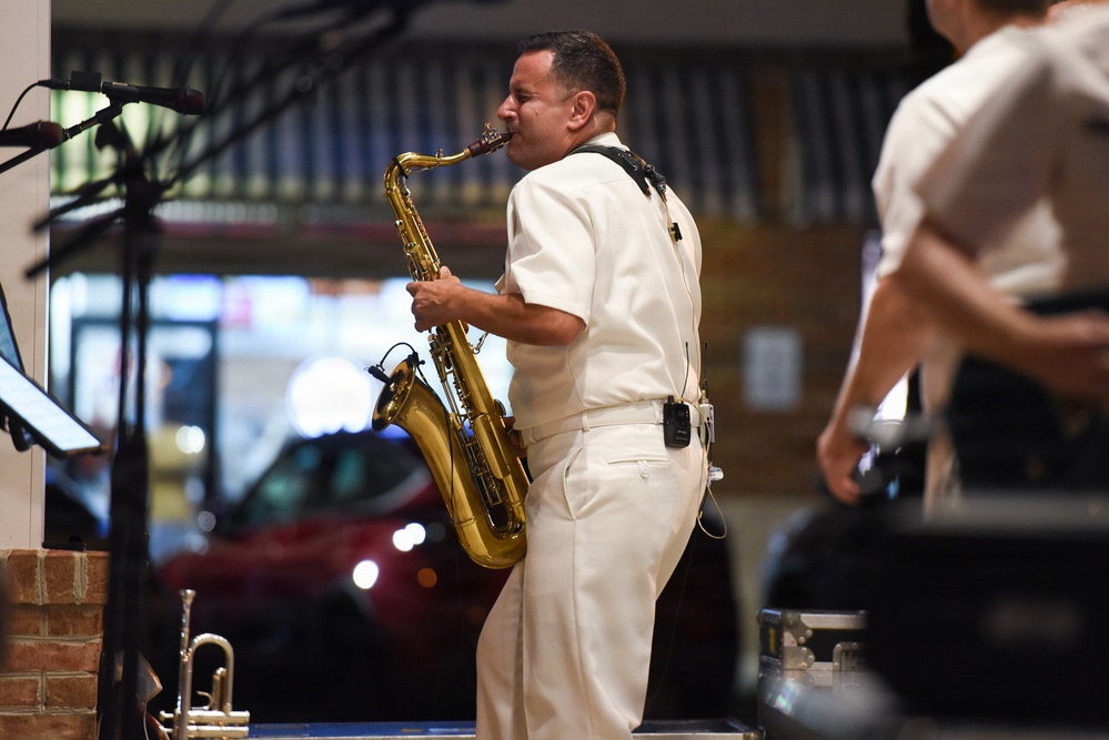 US Navy Band Cruisers Perform in South Riding