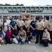 Wasp Sailors Volunteer at Tarrallton Elementary School