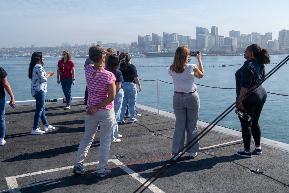 FRCSW Human Capital Team Gains Firsthand Perspective Aboard USS Theodore Roosevelt