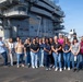 FRCSW Human Capital Team Gains Firsthand Perspective Aboard USS Theodore Roosevelt