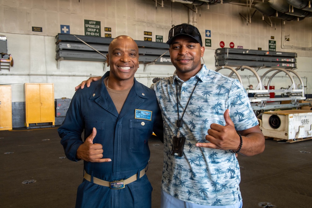 FRCSW Human Capital Team Gains Firsthand Perspective Aboard USS Theodore Roosevelt