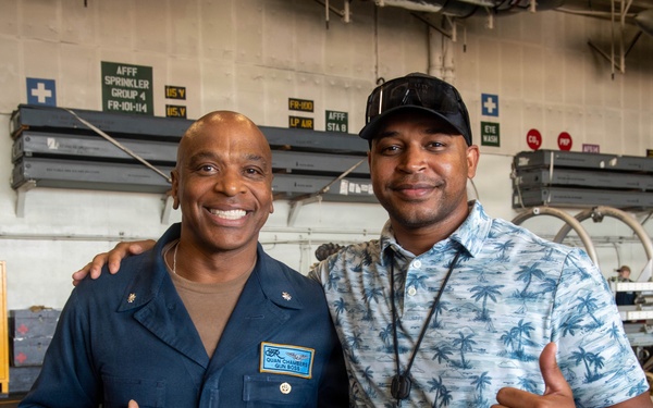 FRCSW Human Capital Team Gains Firsthand Perspective Aboard USS Theodore Roosevelt
