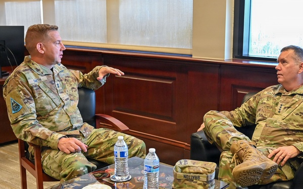 U.S. Space Force Gen. Shawn N. Bratton, vice chief of space operations, visits STARCOM headquarters at Patrick Space Force Base, Florida
