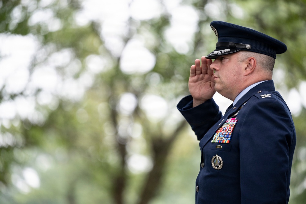 Military Funeral Honors are Conducted for U.S. Army Sgt. Janice Montalto in Section 60