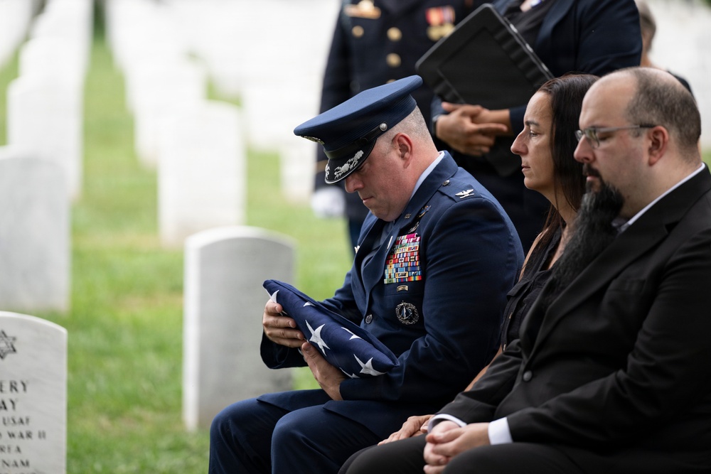 Military Funeral Honors are Conducted for U.S. Army Sgt. Janice Montalto in Section 60