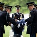 Military Funeral Honors are Conducted for U.S. Army Sgt. Janice Montalto in Section 60