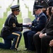 Military Funeral Honors are Conducted for U.S. Army Sgt. Janice Montalto in Section 60