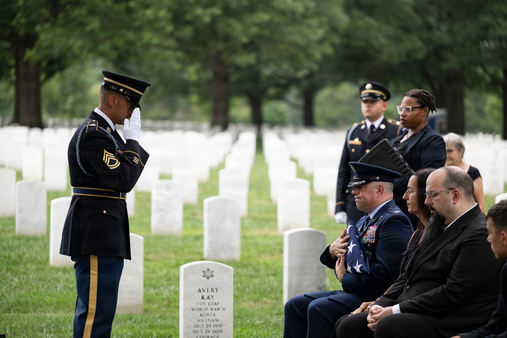 Military Funeral Honors are Conducted for U.S. Army Sgt. Janice Montalto in Section 60