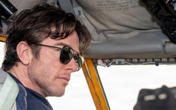 John Mulaney visits Tinker Air Force Base