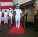 USS San Antonio (LPD 17) Holds Change of Command Ceremony