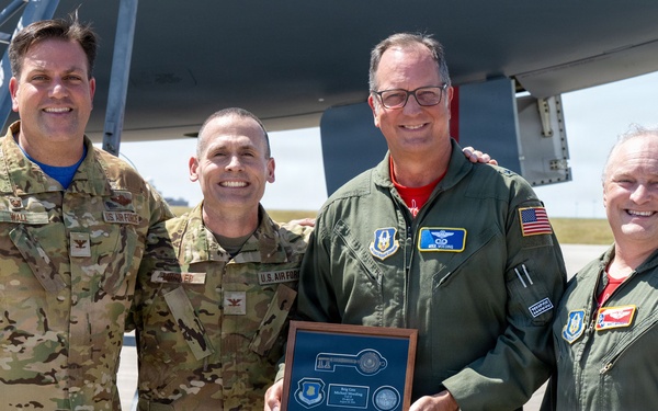 New KC-46 lands at McConnell