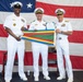 USS San Antonio (LPD 17) Holds Change of Command Ceremony