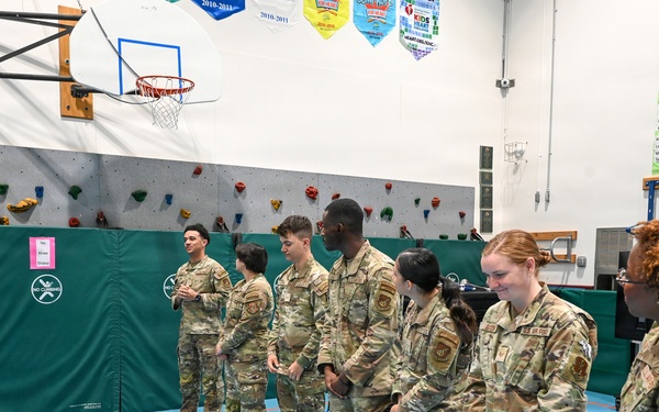 Alaska Air Guard and Eielson Honor Guard teach Flag Protocol
