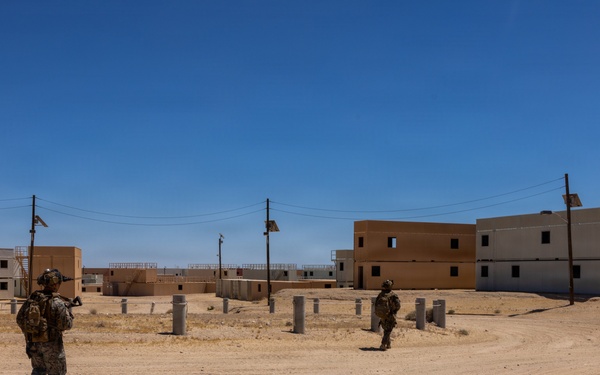 Influence Specialist with 1st Recon Bn. conduct military information support operations