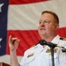 USS San Antonio (LPD 17) Holds Change of Command Ceremony