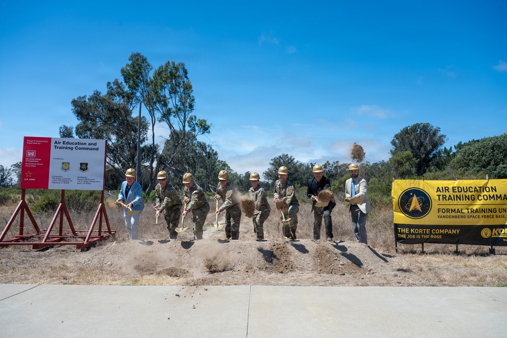 Sentinel AETC FTU Groundbreaking Ceremony at Vandenberg SFB