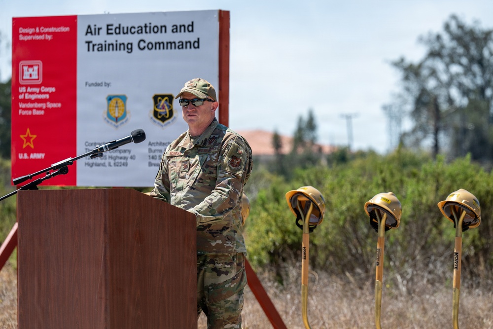 Sentinel AETC FTU Groundbreaking Ceremony at Vandenberg SFB