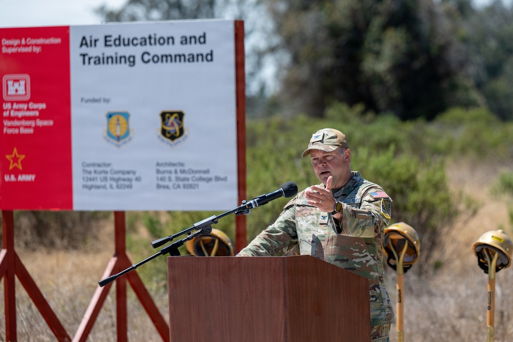 Sentinel AETC FTU Groundbreaking Ceremony at Vandenberg SFB